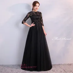 カラードレス ロングドレス パーティードレス ブラック タニティドレス エンパイア ウェディングドレス ウエディングドレス 発表会 二次会 花嫁 披露宴 結婚式 ant4y114777