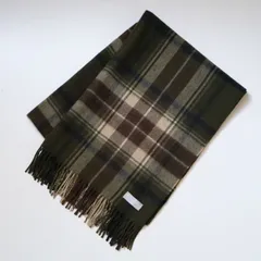 ジョシュアエリス Joshua Ellis カシミヤ100％ ブラウン系 チェック カシミヤ大判ストール カシミヤ カシミア ストール 221224-111