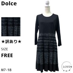 noa-ge ノアジェ 桐生織 プリーツ ワンピース ペチコート付 ドット