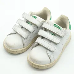 アディダス スニーカー スタンスミス ベルクロ 子供靴 キッズ ベビー 14cm