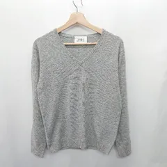◇ ⊇ BEAUTY&YOUTH UNITED ARROWS WOOL＆CASHMERE Vネック 長袖 ニット セーター サイズ表記なし グレー レディース E  【1502200012351】