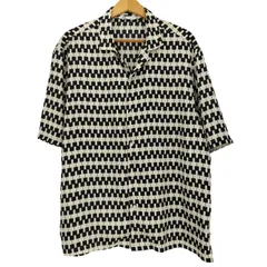 ザラ ZARA 総柄 オープンカラーシャツ メンズ import：L 