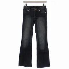 ミッシュマッシュ MISCH MASCH JEANS ブーツカット デニムパンツ ジーンズ ジップフライ 36 S インディゴ /BM ■GY21のサムネイル