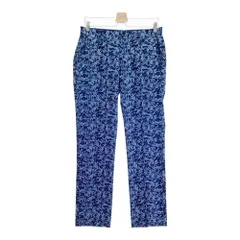 サイズ：79 AND PER SE アンパスィ  シアサッカー ロングパンツ ボタニカル 総柄 ブルー系 [240101307379] ゴルフウェア メンズ ストスト