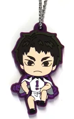 【中古】キーホルダー 牛島若利 「でふぉラバ! ハイキュー!! 白鳥沢学園・稲荷崎キーホルダー」