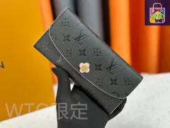 LVルイ・ヴィトン/財布は柔らかい革で作られている。ファスナーヘッドとボタンが趣味で花に化ける。カバーを開くと、実用的で洗練されたデザインの内部構造が表示されます。[本日特価|新品未使用品]-WT0輸入