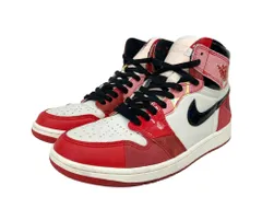 NIKE (ナイキ) AIR JORDAN 1 HIGH OG SP SPIDER-MAN エアジョーダン1 ハイ スパイダーマン スニーカー DV1748-601 27cm  US9 ユニバーシティーレッド×ブラック メンズ/028
