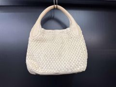 ミナペルホネン タンバリン トートバッグ 白 ベージュ ショルダー