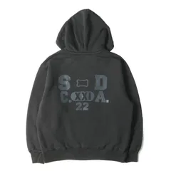 【美品】STANDARD CALIFORNIA スタンダードカリフォルニア パーカー ブラック 黒 サイズ:XL | 24AW バックロゴ 後付け ダブルフェイス スウェットパーカー (SD Logo After Hood Sweat)【メンズ】【中古】