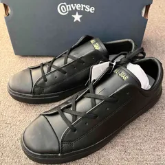 CONVERSE ALL STAR COUPE OX ブラック / コンバース オールスター クップ　レザー 黒