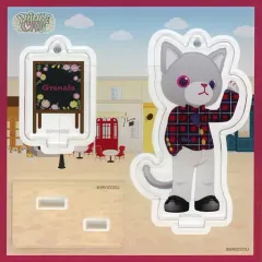 【中古】雑貨 グラナータ(黒崎蘭丸) PRINCE CAT スタンド付きアクリルキーホルダー おでかけVer. 「うたの☆プリンスさまっ♪ PRINCE CAT -SPRING HAS COME-」