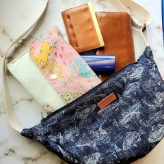 ハンドメイド 肩掛けバッグ ウェストポーチ バッグ バック No.124