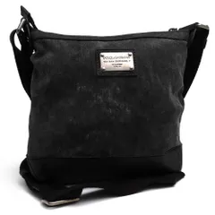 極美品✨DOLCE & GABBANA ショルダーバッグ レザー ダークブラウン 2025年最新】D&G ／ Dolce＆Gabbana メンズ ショルダーバッグの人気