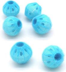 sugarello 洗濯ボール 絡み防止 ランドリーボール 洗濯機 乾燥ボール ドライヤーボール 静電気防止 ヘアキャッチャー 6個セット