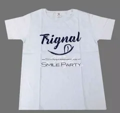 【中古】Tシャツ(男性アイドル) Trignal Tシャツ ライトブルー Sサイズ 「Kiramune Presents Trignal 5th Anniversary Live “SMILE PARTY”」