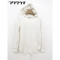 ◇ nano universe ナノユニバース 長袖 パーカー サイズ36 ホワイト系 レディース  【中古】 【1112270000129】のサムネイル