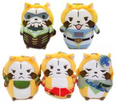 [중고] 키홀더 마스코트(캐릭터) A세트 쿠푸리 마스코트 클리너 DX [극장판 TIGER & BUNNY -The Rising-×아라이구마 라스칼] 프리미엄 반다이 한정