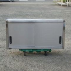 イナバ INABA スチール物置 2段式 鍵付き 福島県いわき市 引き取り限定 