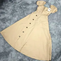 新品未使用品！    ダーリッチ　ワンピース　保管品　ベージュ　オフショル