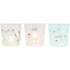☆ ミッフィー ☆ キャラクター 抗菌ベビーコップ 3P ベビー コップ 3個セット 赤ちゃん食器 カップ 3個入り キッズ 子供 子ども 男の子 女の子 食洗機対応 抗菌 目盛り付き コップトレーニング スケーター SKATER BCUP1 ミニサイズ