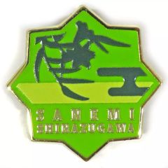 フジテレビ平昌五輪2018記念ピンバッジ 2018 平昌オリンピック 読売新聞 メディアピンバッジ フィギュア