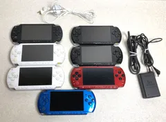 【DH1058】ジャンク ソニー PSP-3000 PSP-2000 PSP-1000 本体 7台 モンスターハンター3 セット