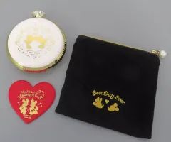 【中古】雑貨 ミッキー＆ミニー 指輪型印鑑ケース3点セット 「ディズニー」 ゼクシィ 2019年2月号付録
