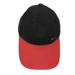 ナイキ NIKE 00S ロゴ刺繍 マルチカラー 6パネル ベースボールキャップ メンズ 表記無 