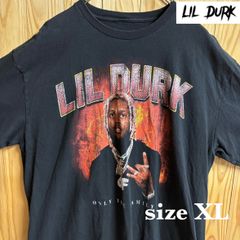 【古着】LIL DURK(リル・ダーク)半袖Tシャツ XL 黒 USA製 ラッパー ヴィンテージ バンドTシャツ アメリカ古着