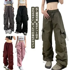 カーゴパンツ ベイカーパンツ レディース ロングパンツ ワイドカーゴパンツ ワークパンツ チノパンツ ジョガーパンツ 長ズボン カジュアル ボトムス 無地 動きやすい 女性用 春 秋 作業着風 アメカ#dongdong8331