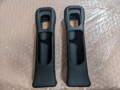 【2個】　Wiiモーションプラス専用ジャケット　RVL-027　任天堂純正　黒