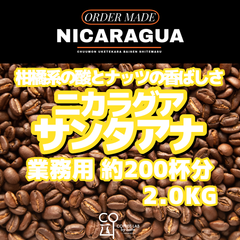 【送料無料】ニカラグア サンタアナ SHG 注文焙煎 業務用コーヒー豆 2.0KG