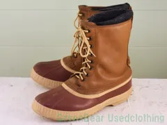 U240 カナダ製 SOREL ビンテージ スノーブーツ ウィンターブーツ 茶 メンズ 28cm