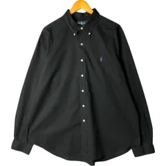 古着 ラルフローレン Ralph Lauren CUSTOM FIT 長袖 ボタンダウンシャツ メンズXXL相当/eaa565584