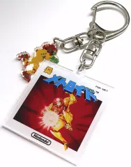 【中古】キーホルダー メトロイド 2連アクリルキーホルダー 「Switchソフト Nintendo World Championships ファミコン世界大会」 ゲオ購入特典