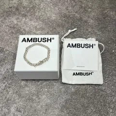 【最終値下げ】AMBUSH シルバー チェーン ブレスレット AMBUSH ブレスレット 「AMBUSH/アンブッシュ」A CHAIN BRACELET