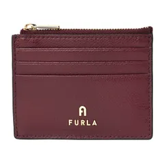 新品 フルラ FURLA カードケース カメリア S ZIPPED CARD CASE リブス
