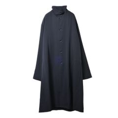 Yohji Yamamoto ウールギャバジン スタンドカラー コート