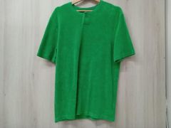 BOTTEGA VENETA  ボッテガ・ヴェネタ／シャツ／656849 V0UE0／サイズL／グリーン 