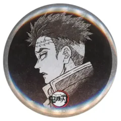 【中古】バッジ・ビンズ 悲鳴嶼行冥(通常/左横向き) 全表情設定57mm缶バッジ 「鬼滅の刃×ufotable DINING 柱ダイニング -時透無一郎・悲鳴嶼行冥-」 お楽しみくじ景品