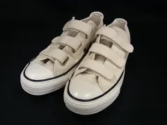 ■美品■ CONVERSE コンバース オールスター キャンバス スニーカー 表記サイズ 4.5 (約23.5cm) 靴 シューズ アイボリー系 DI2841