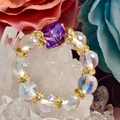 「Fairy rings I 」＜菖蒲水晶＞(あやめすいしょう)