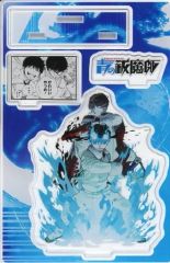 【中古】アクリルスタンド・アクリルパネル 奥村燐＆奥村雪男 名場面ジオラマフィギュア 「青の祓魔師」