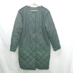 ◇ ⊇ A day in the life UNITED ARROWS 中綿 長袖 リバーシブルノーカラージャケット サイズF ブラック レディース E  【1501230007146】