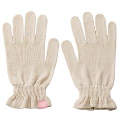 【新品未開封】 おやすみナイトケア手袋 日本製 UVカット nanosilkee × 手荒れ WAKISAKA シルク手袋 GLOVES 「匠と美」 「朝に潤う手袋」バニラ ハンドケア ハンドクリームの後に
