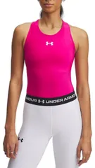 【送料無料】 アンダーアーマー レディース タンクトップ トップス Under Armour Women's HeatGear OG Compression Tank Top Tropic Pink/White