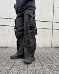 Dead Stock "GS THE ULTIMATE EXPERIENCE" Techno Cargo Pants Black