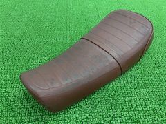 Kawasaki W175用シート ブラウン 破れなし 美品 - メルカリ