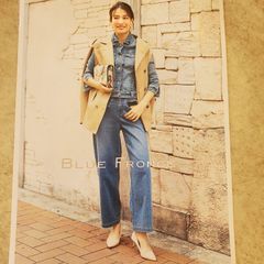 在庫わずか❗Bluefronce/robe　ストレッチデニムジャケット　38/40/42