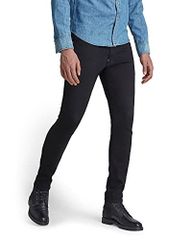 pitch black_W34 / L32 [ジースターロゥ] Revend Skinny Jeans メンズ スキニー ジーンズ ストレッチ 51010-B964-A810-W34/L32
